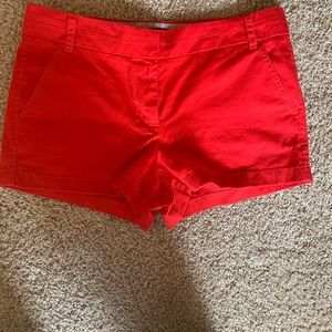 J Crew Chino Shorts with 3 inch inseam. Size 8.